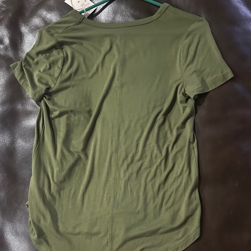 a new day Olive Green Short Sleeve Top - Picture 6 of 8